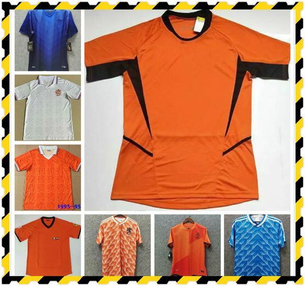

1988 1991 1995 1996 1997 soccer netherlands retro jersey bergkamp van basten gullit davids overmars sneijder huntelaar football shirt kits, Black;yellow