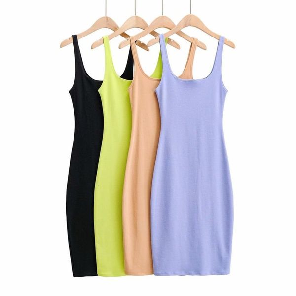 

slim narrow shoulder women's dress tight wrap hip color vest long skirt, Black;gray
