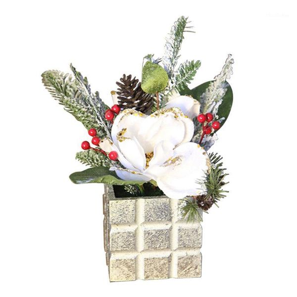 

artificial flowers bouquet magnolia wedding background flower wall fake plant simulation orchid potted for home party decor1