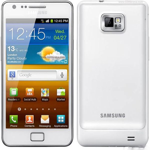 

original refurbished samsung galaxy s2 i9100 quad core 1gb ram 16g rom 4.3inch android 2.3 unlocked 3g smartphone