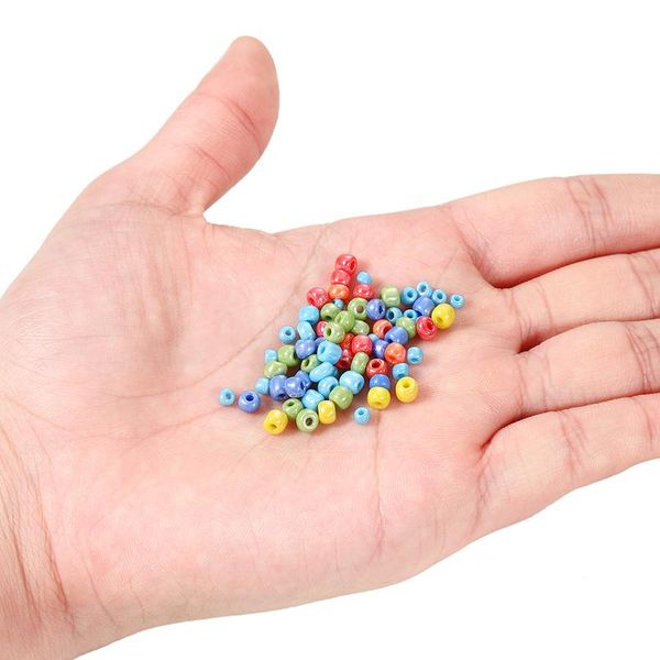 

300-600pcs/lot 3-4mm charm beads czech glass seed beads round loose bead for diy jewelry making earrings bracelet acc bbygdy