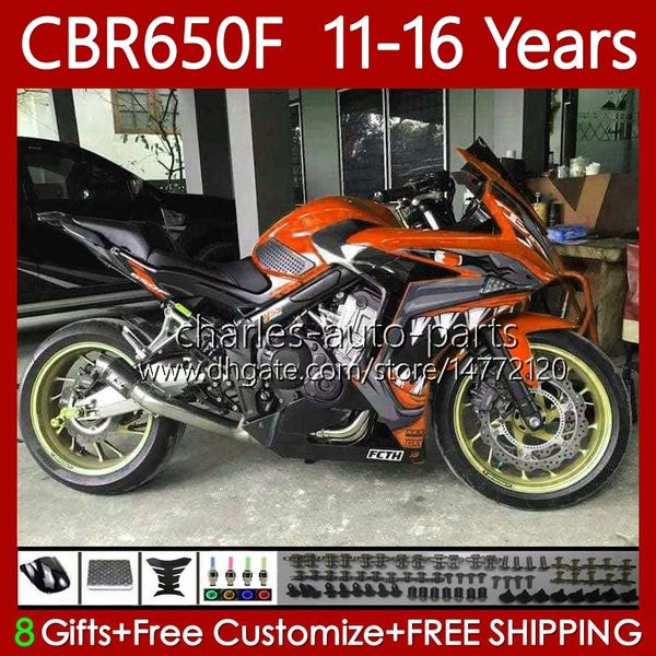 Кузов акула Оранжевый комплект для Honda CBR 650F CBR650F 11 12 13 14 15 16 Объединения 73No.92 CBR 650 CBR650 F 2011-2016 650CC CBR-650F CBR-650 2011 2011 2011 201 201 201 201 201 201 201 201 201 201 201 201 201 201 201 201 201 201 201 201 201 201 201 201 до 2012 2013 2014 2011 2011 2011 2011