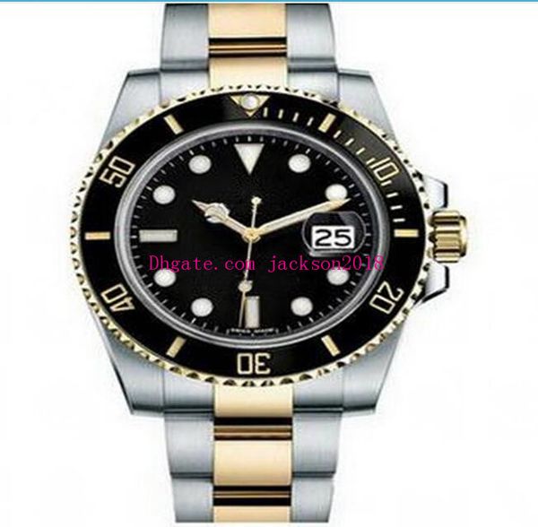 

luxury wristwatches n v5 version 2813 movement 116610 116619 black blue dial 40mm ceramic bezel sapphire glass diving new style gift box, Slivery;brown