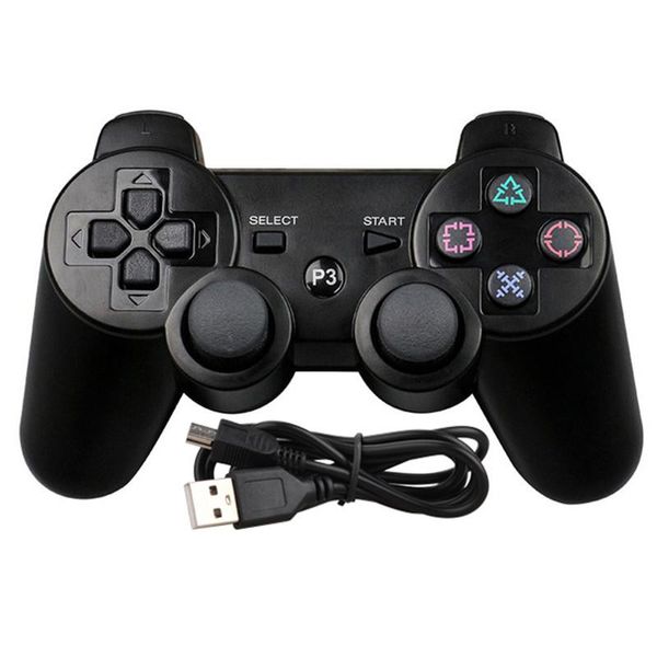 

game controllers & joysticks black for ps3 wired joystick usb gamepad 3 dualshock joypad controller
