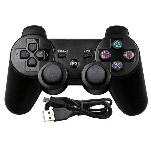 

game controllers & joysticks black for ps3 wired joystick usb gamepad 3 dualshock joypad controller