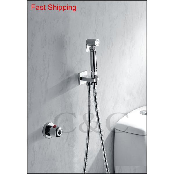 

wall mounted chrome plating thermostatic handheld multifunctional shattaf bidet spr qylhax bdenet