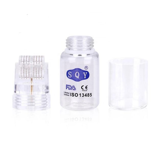 

hydra roller 192 pins titanium microneedle derma roller stamp with gel tube skin roller needle ce 0.25mm 0.5mm