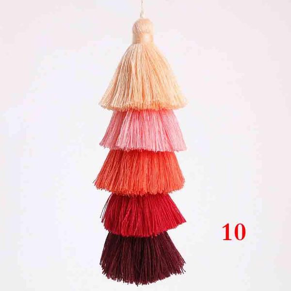 

6pcs lot five layer tassels silk fringe bangs flower tassel trim decorative tassels for curtains home decoration accessories h jllqpv