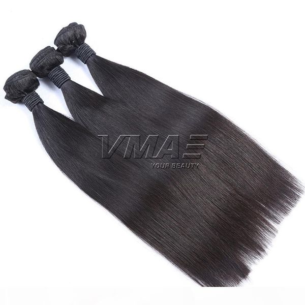 

peruvian virgin hair straight 3 bundles unprocessed virgin human hair straight peruvian straight weaves, Black
