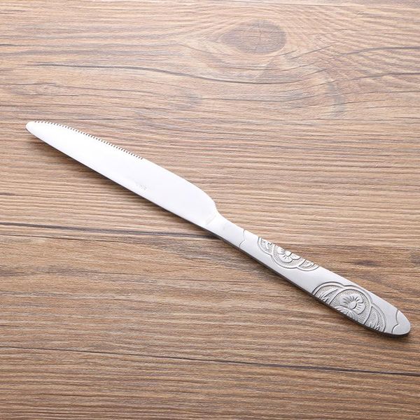 

economical 4pcs set cutlery dinner tablewarestainless steel dinnerware set kitchen accessories western fork set drop shipping wmtyyo