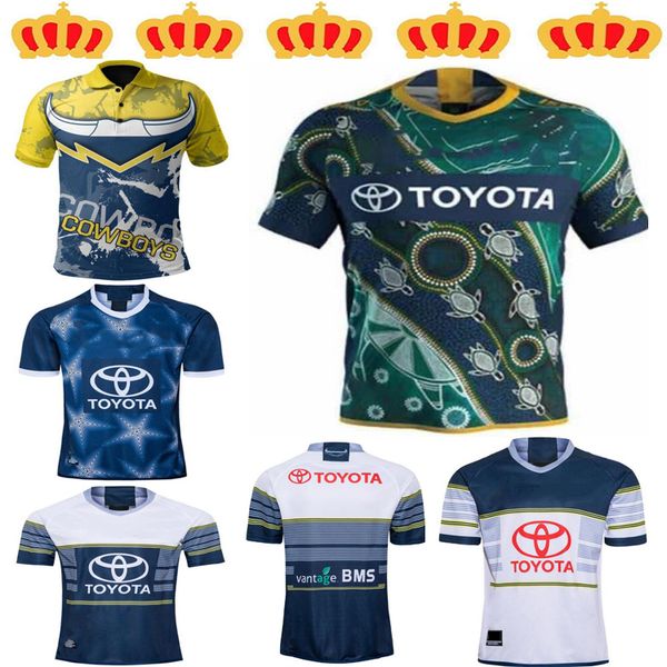 

2021 north queensland cowboys super rugby jersey shirt kit maillot camiseta maglia size s-5xl, Black;gray