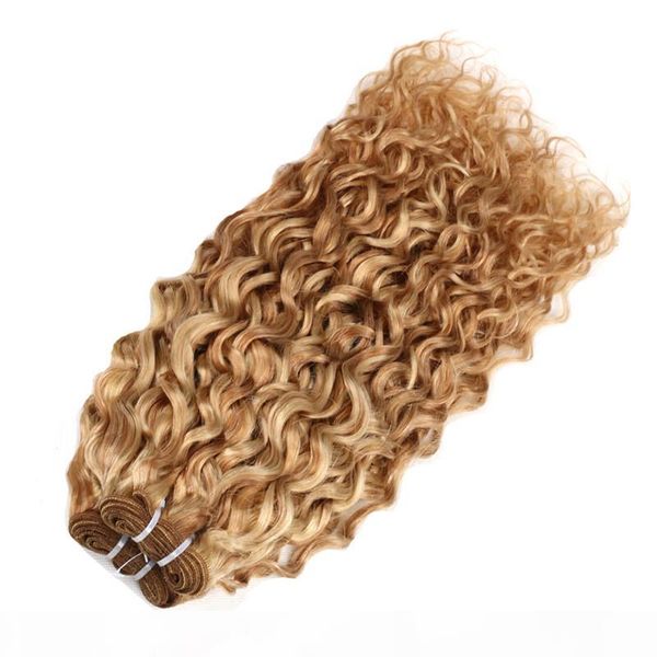 

indain virgin hair water wave 4 bundles elibess double wefts mixed 27 613 wet and wavy human hair extensions weaves 14-24 inch, dhl, Black