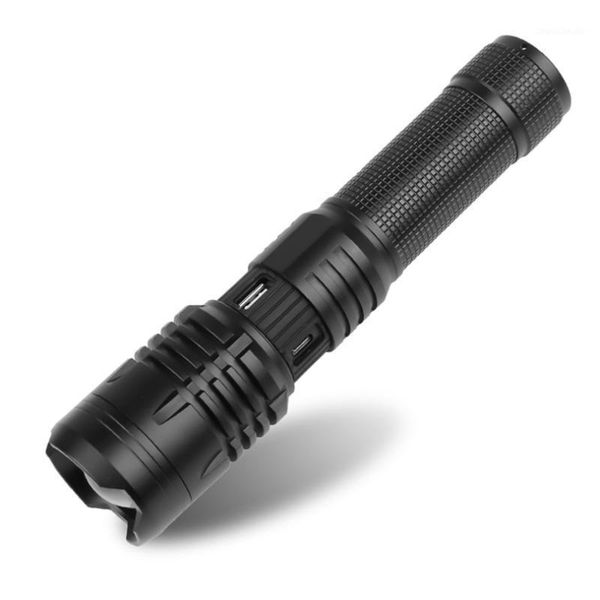 

flashlights torches a85-b glare usb charging with output zoom led handheld tactical1