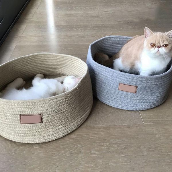 

pet cats bed four seasons detachable washable nest for cats kitten durable sleeping house bed supplies
