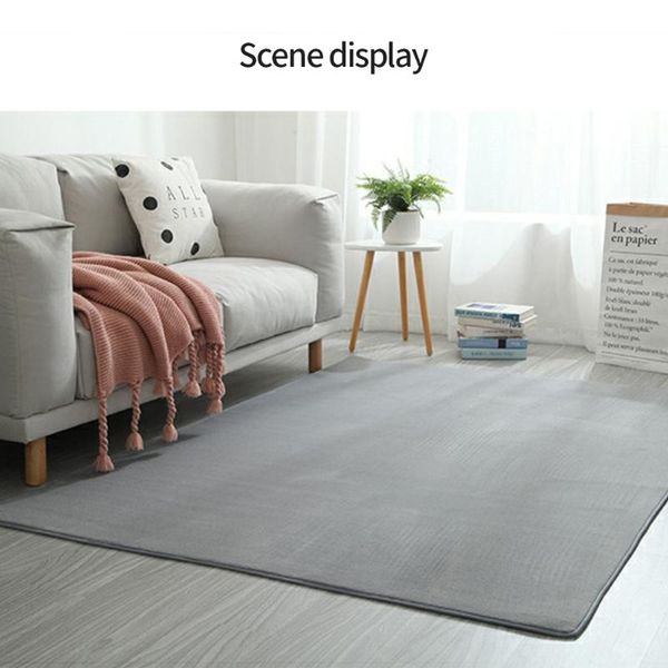 

короткошерсток коралловый бархатный ковер живущая комната мат коврик для пола журнальный столик спальня одеяло кровать ковер коврик коврик д