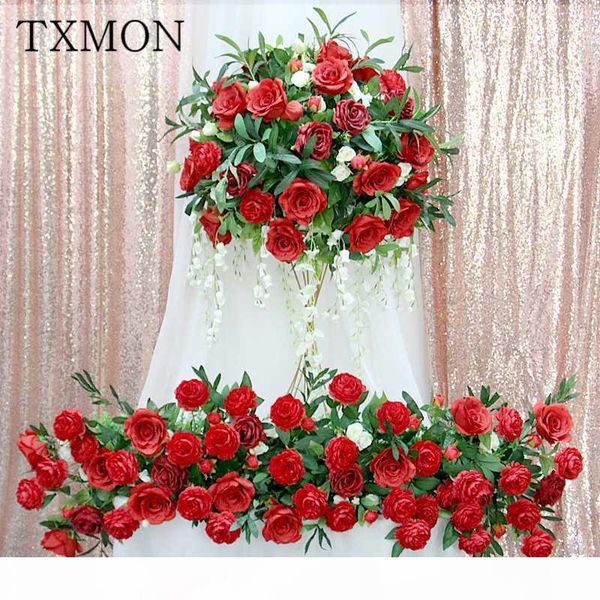 

wedding artificial campanula orchid flowers row for wall arched door home decoration t station road cited fake flower shop decor
