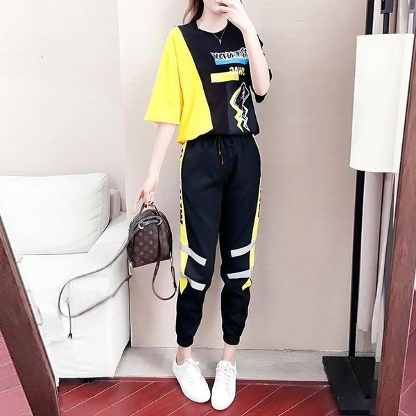 

2 piece sets summer clothes for women tracksuit womens outfits fashion streetwear shirt lounge wear sweatsuit, Gray