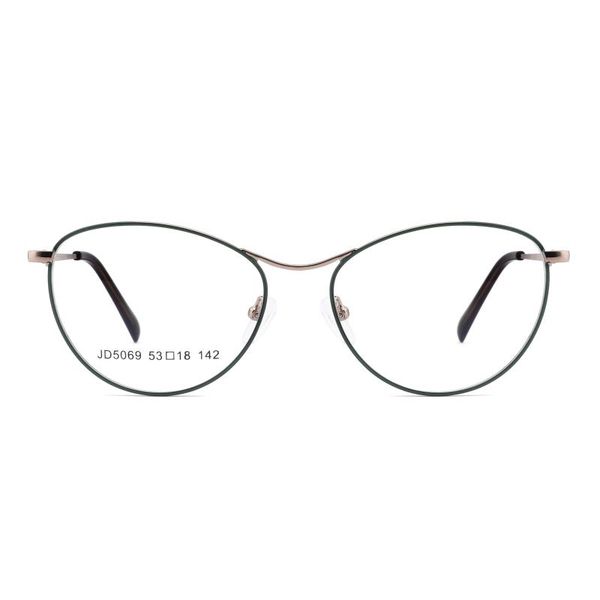 

fashion sunglasses frames vintage glasses metal eyewear jd5069, Black