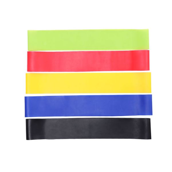 

5 levels latex yoga stretch hip booty workout mini loop resistance bands yoga fitness indoor exercise