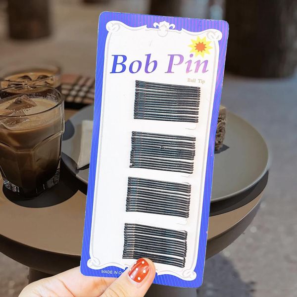 

1 комплект сплава черные шпильки для женщин волнистые виды невидимых волос ручки мода аксессуары для волос головные уборы бобби штифты для е, Black;brown