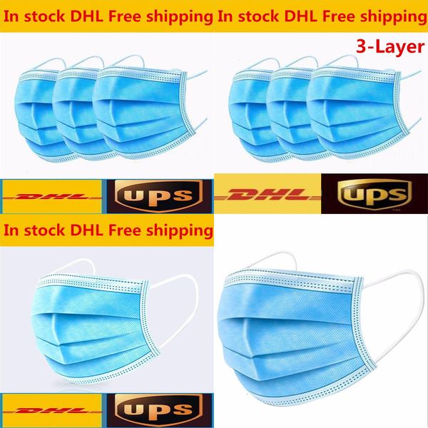 

vx23-layer dhl,in stock thick disposable face masks with earloops for salon, home use comfortable mask
