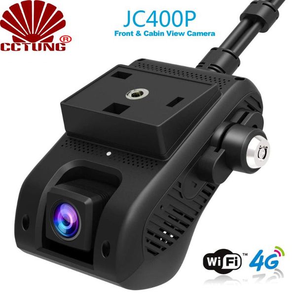 

cameras jc400p 4g smart aivision dashcam with front & cabin dual 1080p live video monitoring gps tracking sos alarm to cloud recording