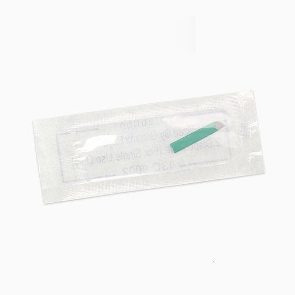

100pcs 0.16mm green microblading nano flex needles permanent makeup eyebrow tattoo microblading needles for permannet manual pen