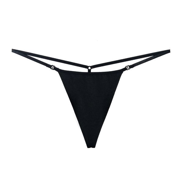 

bikini thong women's underwear seamless t-pants cotton bottom crotch, Black;pink