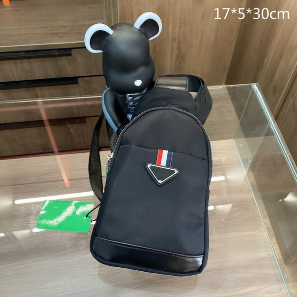 

men's crossbody bags luxury chest bags designers shoulder phone bag famous nylon cross body trend fashion sports bag pd20121902