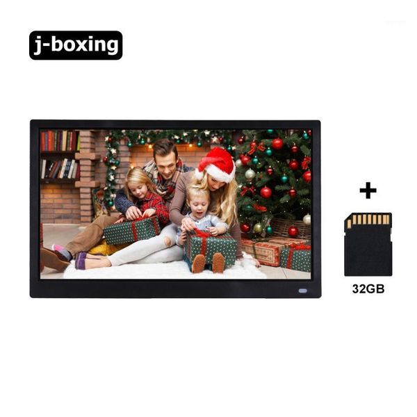

digital po frames 15.6 inch picture frame 1080p display pos with auto-rotate, background music, 32gb tf card1