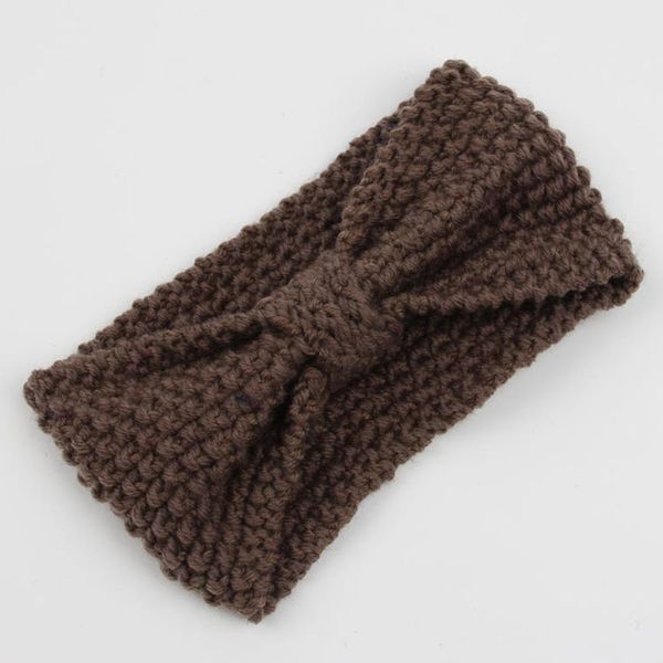 

women knitted cotton hairband diy crochet cross bowknot headband hairband winter ear warmer headwrap bandage hair accessories q bbywes