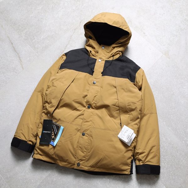 

tnf mountain men's raincoat, thick warm coat for hiking, down gore tex, winter, 1:11003500, Black