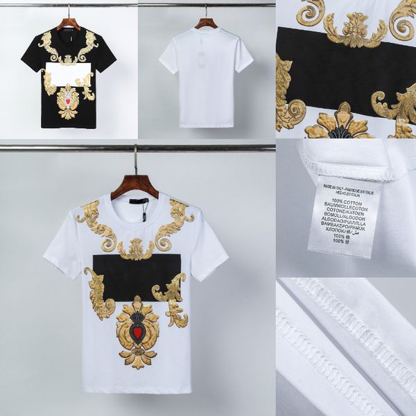 

fashion t-shirt summer men women t-shirt clothing street damage crew neck short sleeve t-shirt 2 color quality, White;black