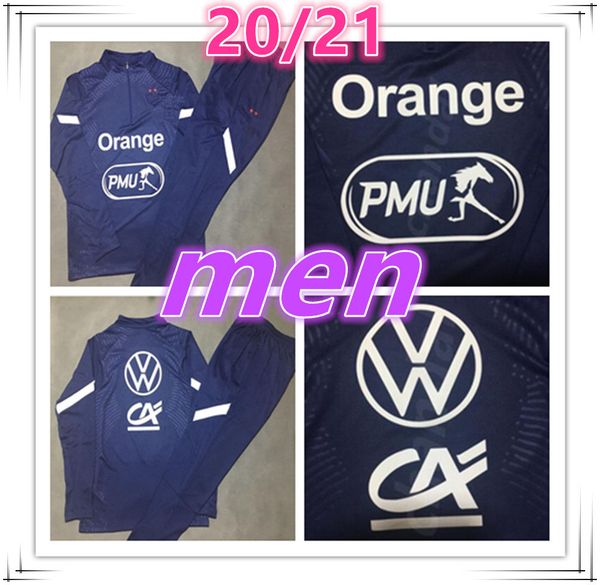 

2020 2021 mens tracksuit football training suit kits 20 21 men soccer tracksuit survetement foot soccer tracksuits chandal futbol, Black