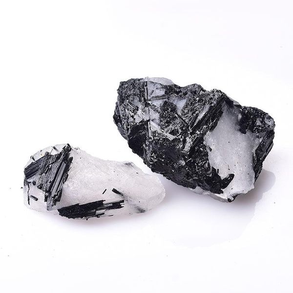 

1pc natural black tourmaline crystal raw crystals rock mineral specimen reiki healing stone ore mineral home decoration gift h wmtvnc