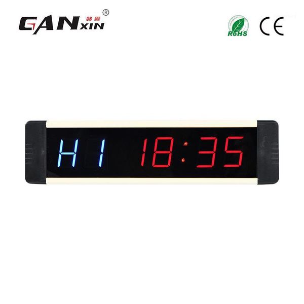 

wall clocks gaxnin 1 inch led gym fitness training clock countdown with programable mode1