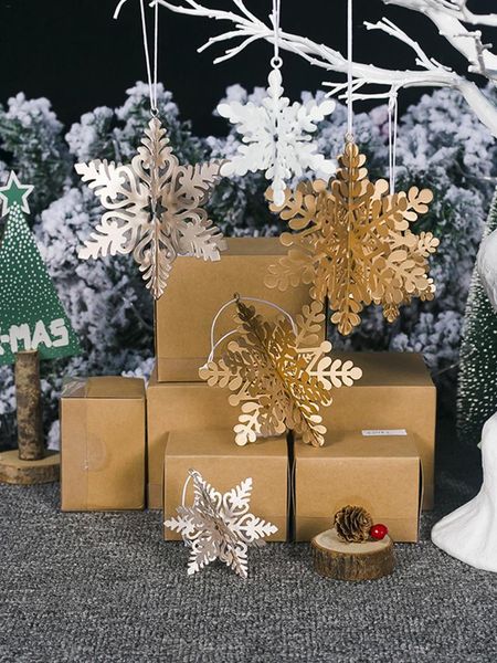 

factoryyt9diron party for christmas hanging snowflake pendant ornaments home decoration