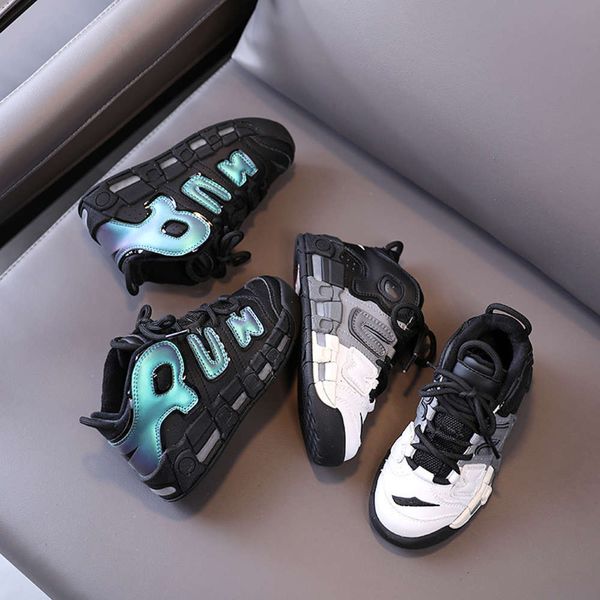 

women's autumn winter and 2020 new korean men's casual plush warm children's sports sho, Black