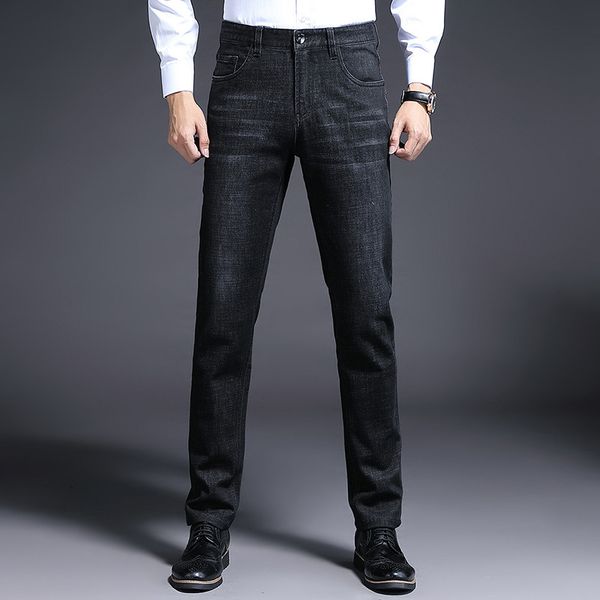 

мужские брюки человека brem, случайные джинсовые штаны. b2mx, Blue