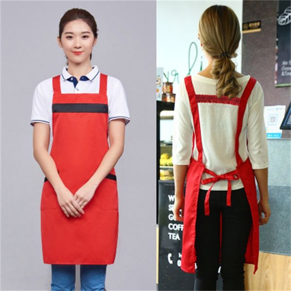 

blank apron men women household waterproof antifouling fashion apron custom design logo kitchen advertising aprons wholesale dbc 22 k2