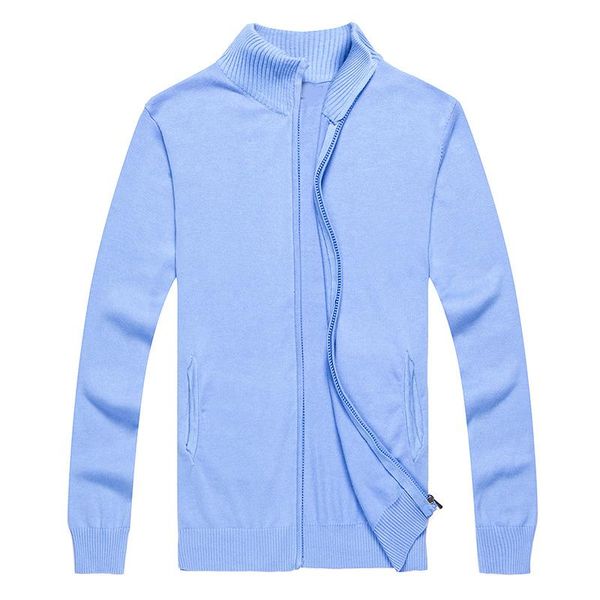 

men zipper cotton sweater autumn winter jersey umper hombre pull homme hiver pullover men knitted sweaters, White;black