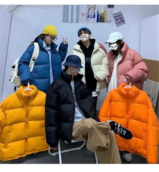 

ig qli instagram зима плюс для мужчин корейский рынок хлопок мягкая куртка свободная пара читать хлопок куртка для женщин scooloy s-3xl # 24, Black