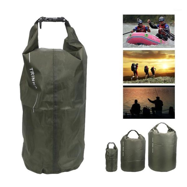 Borse portaoggetti 8/40 / 70L Borsa impermeabile Borsa asciutta per canottaggio Kayak Canoa Galleggiante Viaggio all'aperto Trasporto