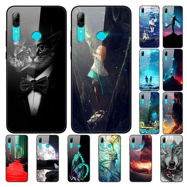 

закаленный стеклянный чехол для корпуса телефона для huawei p smart z