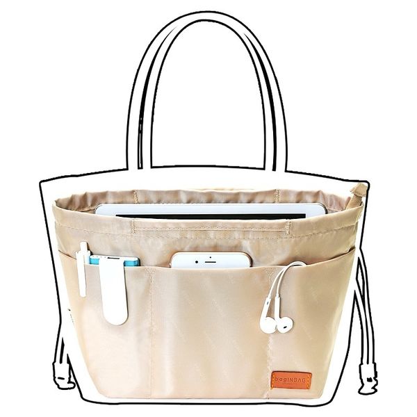 

makeup bag organizer insert women organizer bag cosmetic bags travel organizer pockets handbag maleta de maquiagem t200106