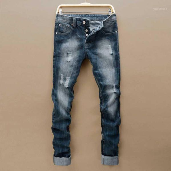 

denim trousers fabric fashion vestido homme pantalones blue mens jeans1