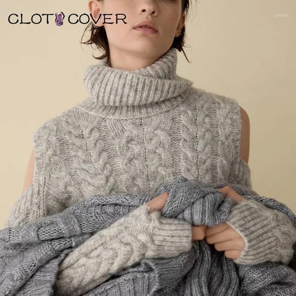 

women autumn winter new turtleneck collar ribbed sweaters long sleeve thicken warm solid female crocheted hollow pullovers1, White;black