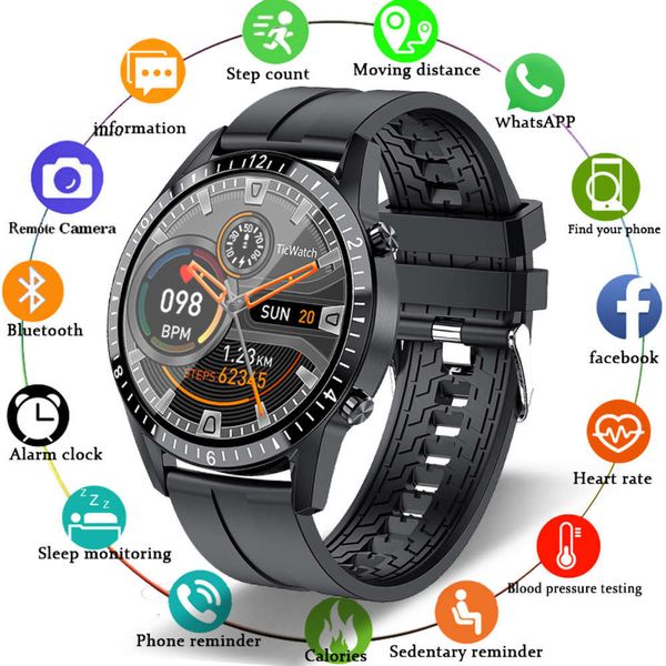 

men's smart watch with touch scr