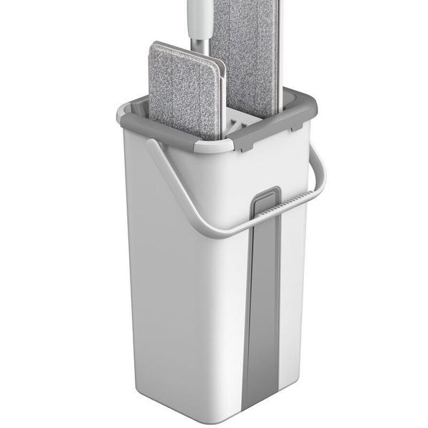 

волшебные чистящие швабры свободная ручная швабра с ведром, закрепленные напольные чистящиеся микрофибры mop домашний кухня деревянный пол m