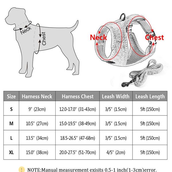 

soft pet dog harness and leash set nylon breathable dog harness vest lead leash for small medium large dogs french bull bbyrwf